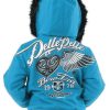 Pelle Pelle Kids 78 Born Free Turquoise Jacket