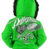 Pelle Pelle Kids Born Free Heritage Green Jacket