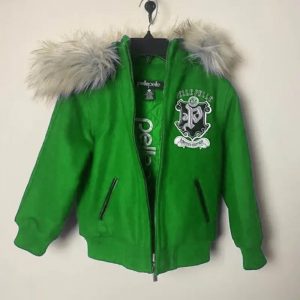 Pelle Pelle Kids Green Limited Edition Wool Jacket