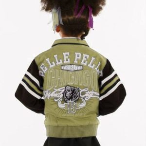 Pelle Pelle Kids Tribute Chicago Light Green Jacket