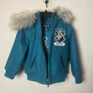 Pelle Pelle Kids Turquoise Limited Edition Wool Jacket