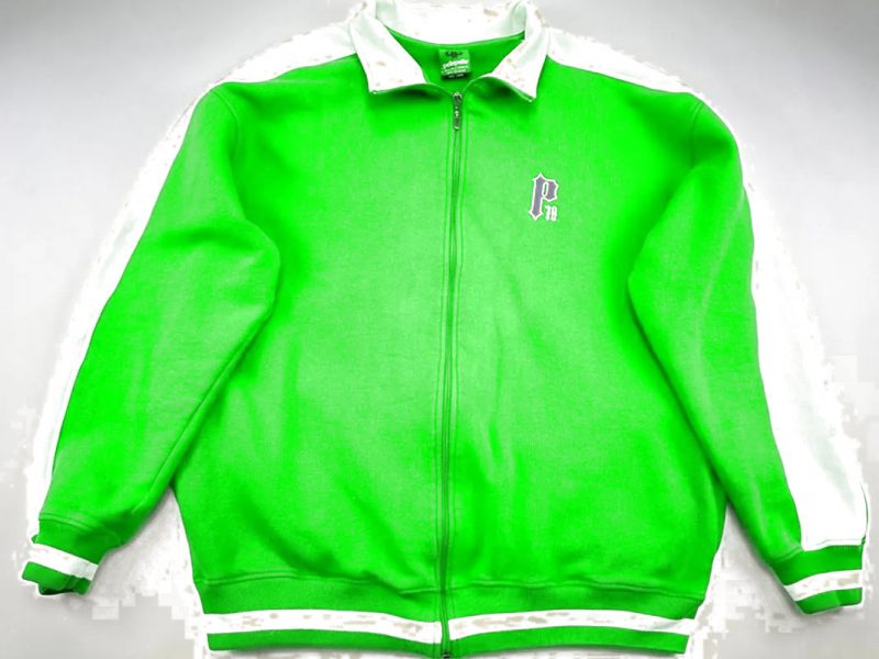 Pelle Pelle Light Green Vintage Marc Buchanan Jacket