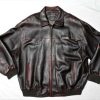 Pelle Pelle Marc Buchanan Burgundy Leather Jacket