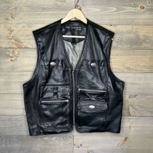 Pelle Pelle Marc Buchanan Rare Vintage Leather Vest
