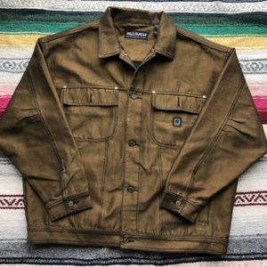 Pelle Pelle Marc Buchanan Vintage 90s Denim Jacket