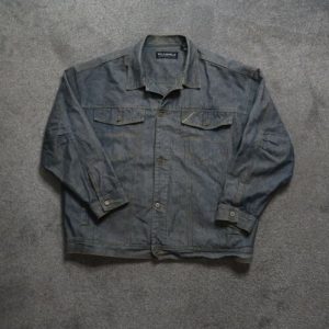 Pelle Pelle Marc Buchanan Vintage Dark Wash Denim Jacket 
