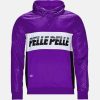 Pelle Pelle Mens Purple Hoodie