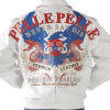 Pelle Pelle Never Say Die White Leather Jacket