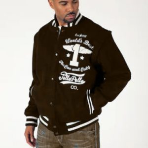 Pelle Pelle The One and Only Brown Varsity Jacket