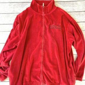 Pelle Pelle Vintage Marc Buchanan Velour Track Leisure Jacket