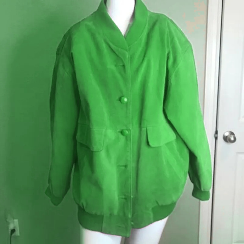 Pelle Pelle Vintage New York Milano Green Jacket - PPJ