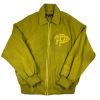 Pelle Pelle Womens 1978 Yellow Wool Varsity Jacket