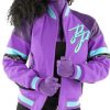 Pelle Pelle Womens Movers and Shakers Light Purple Jacket