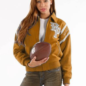 Pelle Pelle Womens Mustard Detroit 78 Jacket