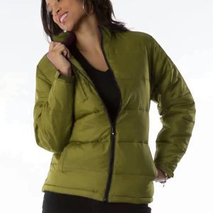 Pelle Pelle Womens Olive Puffer Jacket