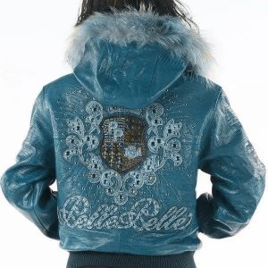 Pelle Pelle Womens The Original Turquoise Jacket