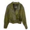 Vintage Pelle Pelle Light Green Leather Jacket