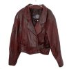 Vintage Pelle Pelle Maroon Leather Jacket