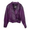 Vintage Pelle Pelle Purple Leather Jacket