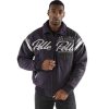 Pelle Pelle American Legend Purple Varsity Jacket