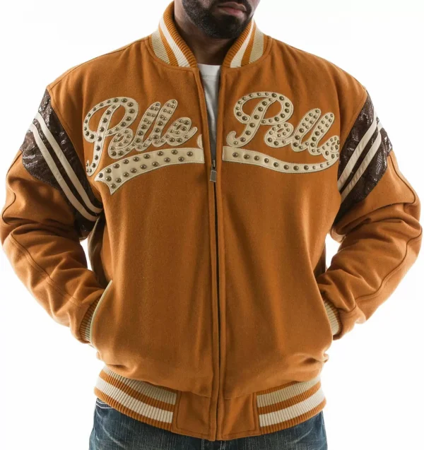 Pelle Pelle Brown Vintage International Wool Jacket