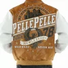 Pelle Pelle Brown Wild Ones Leather Studded Jacket