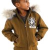 Pelle Pelle Kids Back to School Royal Brown Jacket