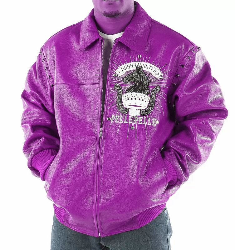 pelle-pelle-mens-grand-master-purple-jacket-ppj