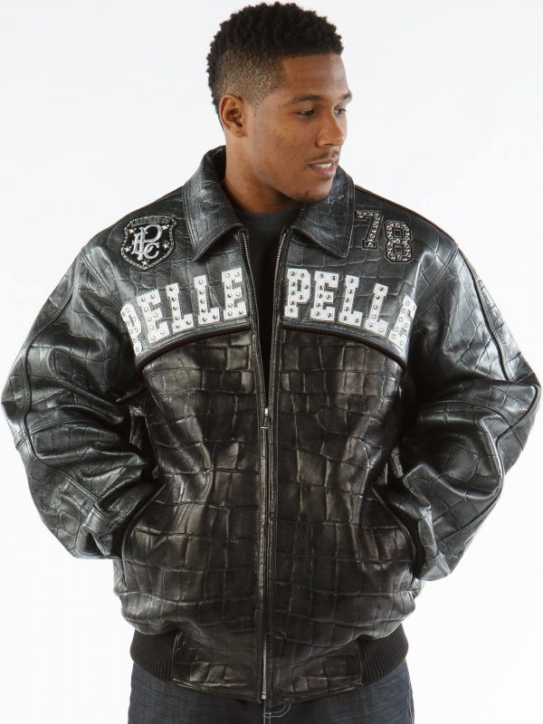 Pelle Pelle Mens Last Man Standing Black Jacket