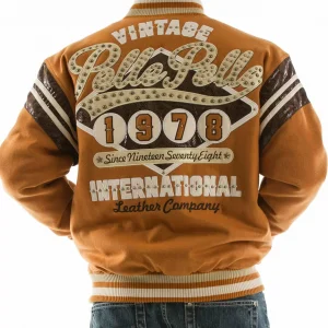 Pelle Pelle Mustard Vintage International Wool Jacket