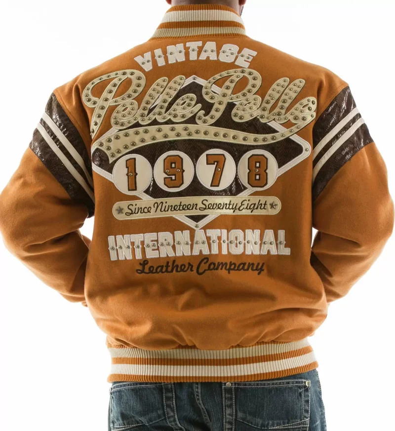 Pelle Pelle Mustard Vintage International Wool Jacket