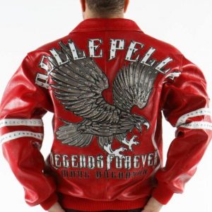 Pelle Pelle Red Legends Forever Leather Jacket