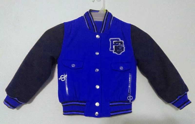 Pelle Pelle Vintage Blue Varsity Jacket