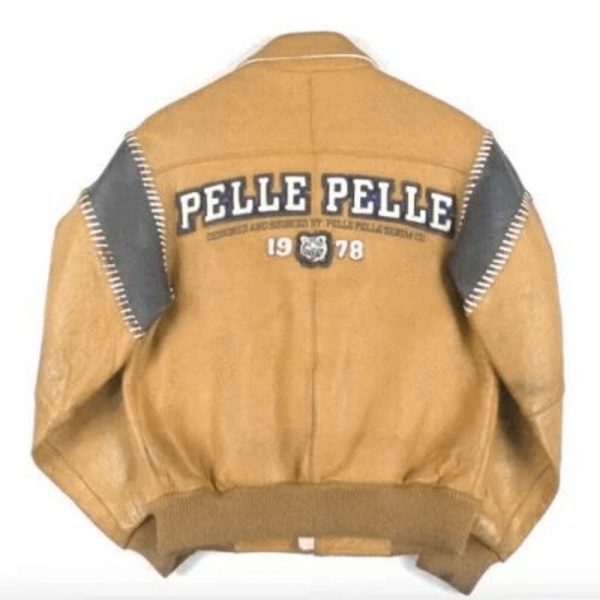 Pelle Pelle Vintage Light Brown Leather Jacket