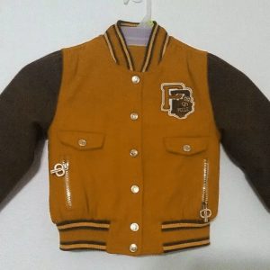 Pelle Pelle Vintage Mustard Varsity Jacket