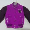 Pelle Pelle Vintage Purple Varsity Jacket