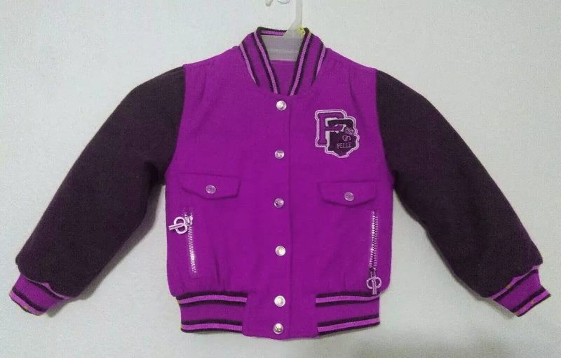 Pelle Pelle Vintage Purple Varsity Jacket
