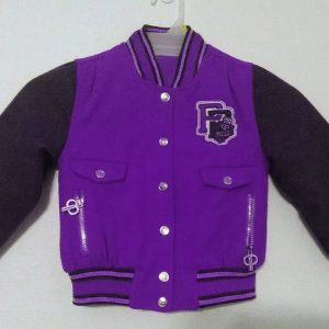 Pelle Pelle Vintage Purple Varsity Jacket