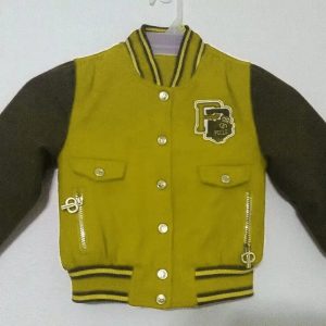 Pelle Pelle Vintage Yellow Varsity Jacket