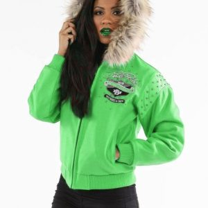 Pelle Pelle Womens Signature Green Jacket