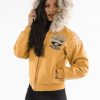 Pelle Pelle Womens Signature Mustard Jacket