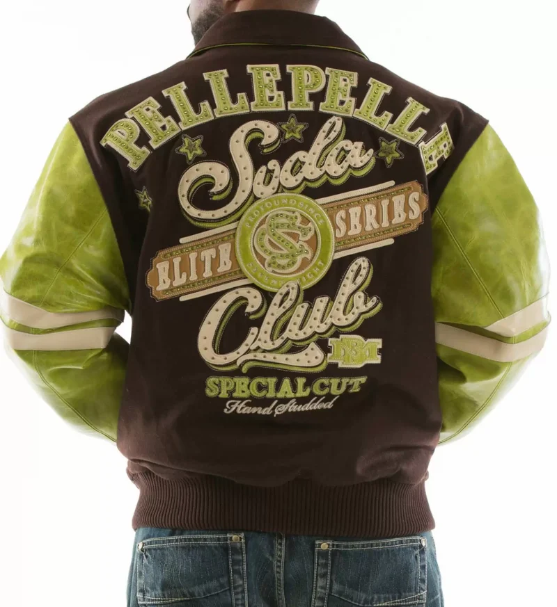 Soda Club Pelle Pelle Brown Elite Series Special Cut Jacket