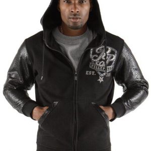 Pelle Pelle Black King of Thrones Hoodie