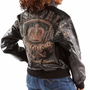 Pelle Pelle Brown Queen Of Thrones 1978 Leather Jacket