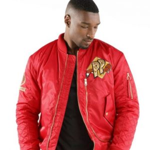 Pelle Pelle Cool Cat Flight Red Jacket