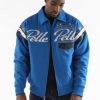 Pelle Pelle Live To Win Blue Jacket