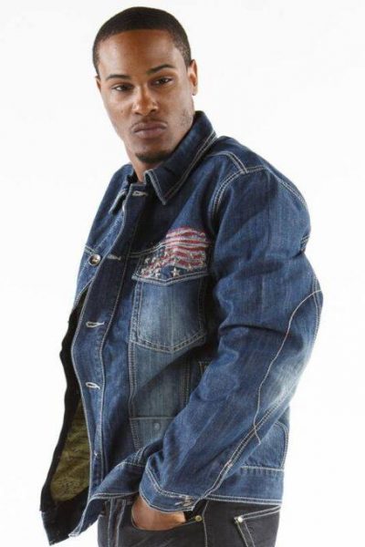 Pelle Pelle MB American Flag Denim Jacket
