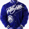 Pelle Pelle Mens American Legend Blue Varsity Jacket