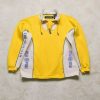 Pelle Pelle Mens Biker Pullover Yellow Jacket