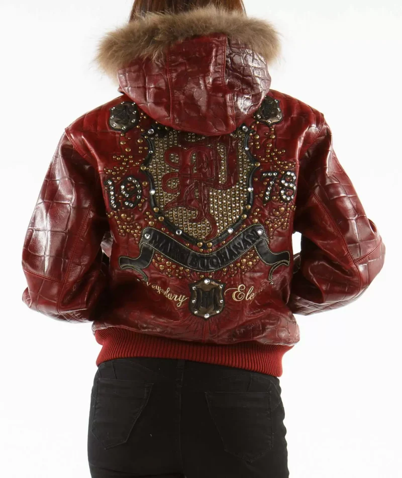 Pelle Pelle Red Legendary Elegance Leather Jacket